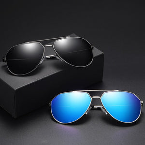 YSYX Classic Men's Sunglasses Polarized Lens  Outdoor Driver Driving Sun Glasses For Men UV400 Anti Blue Ray gafas de sol 6059