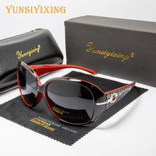 Load image into Gallery viewer, YSYX Polarized Sunglasses Women Brand Designer Sun glasses Classic Big Frame Glasses Female  Vintage oculos de sol