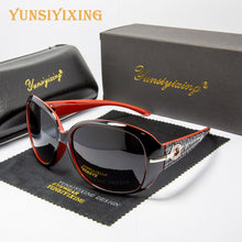 Load image into Gallery viewer, YSYX Polarized Sunglasses Women Brand Designer Sun glasses Classic Big Frame Glasses Female  Vintage oculos de sol