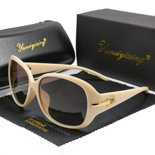 Load image into Gallery viewer, YSYX Polarized Sunglasses Women Brand Designer Sun glasses Classic Big Frame Glasses Female  Vintage oculos de sol