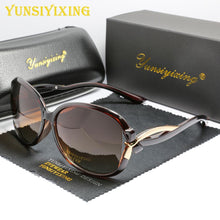 Load image into Gallery viewer, YSYX Polarized Sunglasses Women&#39;s Butterfly Frame Sun Glasses UV400 Mirror Driving Travel Women Eyewear gafas de sol 2229