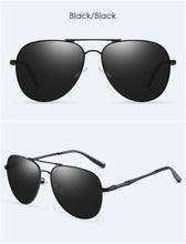 Load image into Gallery viewer, YSYX Vintage Polarized Lens Men's Sunglasses Brand Glasses   Classic Pilot Fishing Sun Glasses Anti Blue ray sun protective 6121