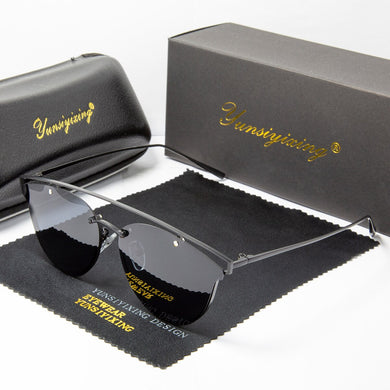 YSYX Women Polarized Sunglasses Brand Accessories Glasses UV400 Mirror Anti-glare  Vintage Sun Glasses Women Eyewear 8039