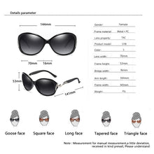Load image into Gallery viewer, Women Sunglasses Polarized Fashion Brand Glasses Vintage Women Sunglasses Designer Anti-glare UV400 Eyewear gafas de sol