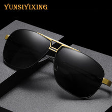 Load image into Gallery viewer, YUNSIYIXING Aluminum Men&#39;s Sunglasses Polarized Vintage Brand Sun Glasses Men Driving Eyewear Accessories Oculos de sol 8521
