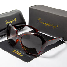 Load image into Gallery viewer, YUNSIYIXING Butterfly Frame Polarized Sunglasses Women  Coating Polarized  Lens UV400 Travel Eyewear YS3113