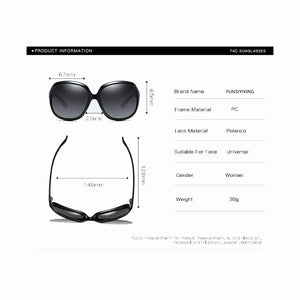 YUNSIYIXING Butterfly Frame Polarized Sunglasses Women  Coating Polarized  Lens UV400 Travel Eyewear YS3113