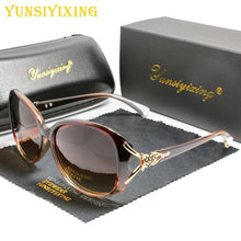 Load image into Gallery viewer, YUNSIYIXING Butterfly Polarized Women&#39;s Sunglasses Brand Sun Glasses UV400 Mirror Anti-Glare Eyewear Accessories 8842