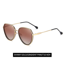 Load image into Gallery viewer, YUNSIYIXING Polarized Women Sunglasses Butterfly Brand Sun Glasses  Coating Mirror Driving Eyewear For Women 2220