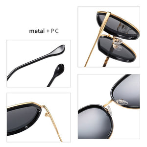 YUNSIYIXING Polarized Women Sunglasses Butterfly Brand Sun Glasses  Coating Mirror Driving Eyewear For Women 2220