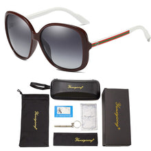 Load image into Gallery viewer, YUNSIYIXING Polarized Women's Sunglasses Butterfly Brand Sun Glasses Coating Mirror Driving Eyewear Oculos de sol 3157
