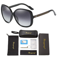 Load image into Gallery viewer, YUNSIYIXING Polarized Women's Sunglasses Butterfly Brand Sun Glasses Coating Mirror Driving Eyewear Oculos de sol 3157