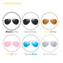 Load image into Gallery viewer, YUNSIYIXING Vintage Men's Sunglasses Polarized Pilot Driving Brand Sun Glasses Classic Anti-Glare Eyewear Men/Women 1503