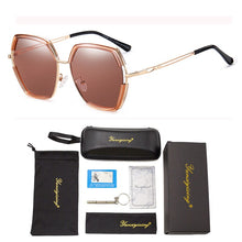 Load image into Gallery viewer, YUNSIYIXING polarizado gafas de sol para mujer gafas de sol de conducción de marca de diseñador clásico gafas para mujeres de moda 2023 Nueva inclusión