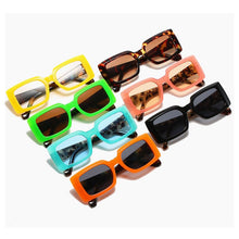 Load image into Gallery viewer, Yellow Square Glasses Frame For Women Oversized Transparent Optical Glasses Frames Female Clear Eyeglasses Eyewear