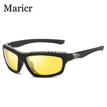 Load image into Gallery viewer, Yellow Sunglasses Men Sports Polarized night vision Models Goggle Glasses Series Dazzling film Driving Mirror fishing