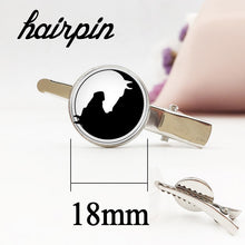 Load image into Gallery viewer, Yin Yang Horse Logo 2Styles Silver Pendant Necklace Long Chian Statement Handmade Necklace For Women