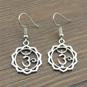 Yoga Om Drop Earrings Fashion Yoga Om Earrings Danging Yoga Om Earrings For Women Drops Jewelry