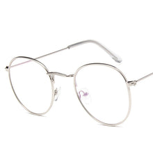 Load image into Gallery viewer, Yoovos 2023 Glasses Frame Women  Round Eyeglasses Frames Vintage Brand Designer Okulary Blue Light Eyewear Gafas De Mujer