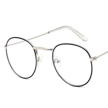 Load image into Gallery viewer, Yoovos 2023 Glasses Frame Women  Round Eyeglasses Frames Vintage Brand Designer Okulary Blue Light Eyewear Gafas De Mujer