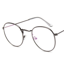 Load image into Gallery viewer, 2022 Glasses Frame Women Luxury Round Eyeglasses Frames Vintage Brand Designer Okulary Blue Light Eyewear Gafas De Mujer