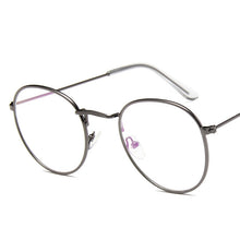 Load image into Gallery viewer, 2022 Glasses Frame Women Luxury Round Eyeglasses Frames Vintage Brand Designer Okulary Blue Light Eyewear Gafas De Mujer