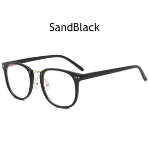 2022 Glasses Frame Women Round Eyeglasses Women/Men Retro Glasses Frame Women Luxury Clear Lens Optical Spectacle Frame