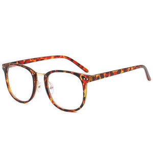 2022 Glasses Frame Women Round Eyeglasses Women/Men Retro Glasses Frame Women Luxury Clear Lens Optical Spectacle Frame