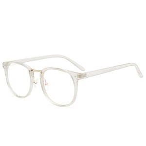 2022 Glasses Frame Women Round Eyeglasses Women/Men Retro Glasses Frame Women Luxury Clear Lens Optical Spectacle Frame