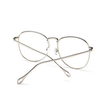 Carica l&#39;immagine nel visualizzatore di Gallery, Yoovos 2023 Glasses Frame Women Round Oversized Eyeglasses  Frame Large Flat Mirror Eyewear Men/Women Big Frame Mirror Gafas