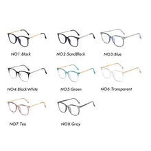 Carica l&#39;immagine nel visualizzatore di Gallery, 2022 Women Glasses Frame Luxury Eyewear For Women Anti Blue Light Glasses Optics Brand Designer Eyeglasses Frame Women
