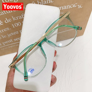 2022 Women Glasses Frame Luxury Eyewear For Women Anti Blue Light Glasses Optics Brand Designer Eyeglasses Frame Women