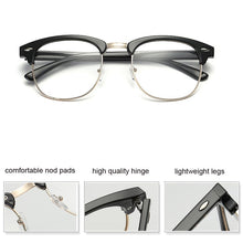 Carica l&#39;immagine nel visualizzatore di Gallery, Yoovos Montature per occhiali Montature per occhiali Uomo Design di marca Okulary Uomo Lenti trasparenti Occhiali Occhiali da vista Occhiali da vista in metallo 