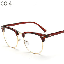Carica l&#39;immagine nel visualizzatore di Gallery, Yoovos Montature per occhiali Montature per occhiali Uomo Design di marca Okulary Uomo Lenti trasparenti Occhiali Occhiali da vista Occhiali da vista in metallo 