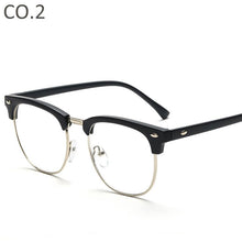 Carica l&#39;immagine nel visualizzatore di Gallery, Yoovos Montature per occhiali Montature per occhiali Uomo Design di marca Okulary Uomo Lenti trasparenti Occhiali Occhiali da vista Occhiali da vista in metallo 