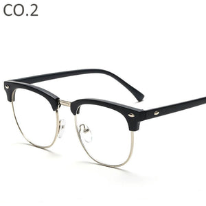 Yoovos Montature per occhiali Montature per occhiali Uomo Design di marca Okulary Uomo Lenti trasparenti Occhiali Occhiali da vista Occhiali da vista in metallo 