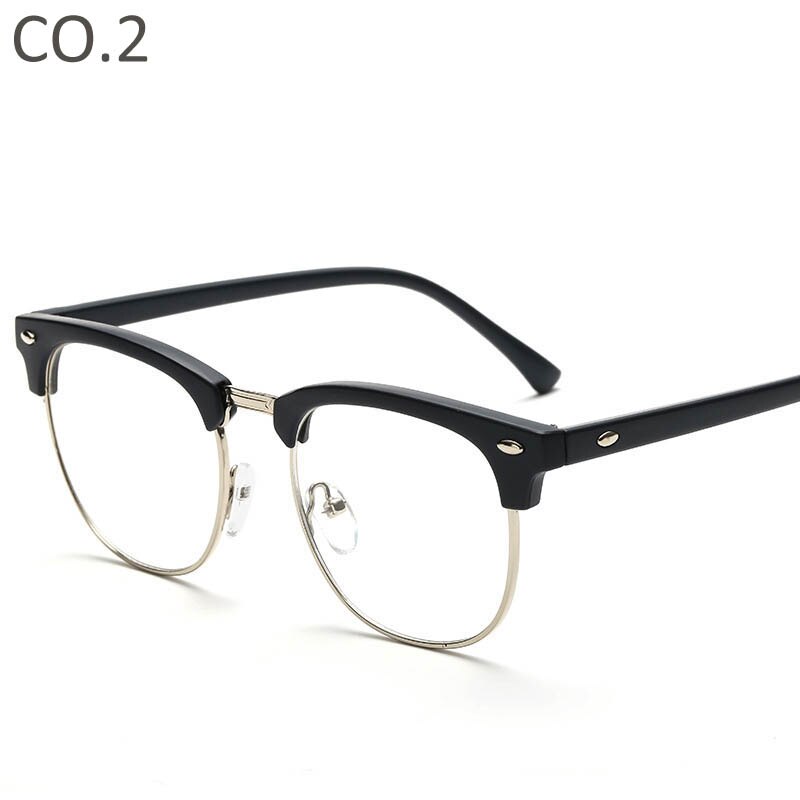 Yoovos Montature per occhiali Montature per occhiali Uomo Design di marca Okulary Uomo Lenti trasparenti Occhiali Occhiali da vista Occhiali da vista in metallo 