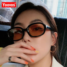 Load image into Gallery viewer, Oval Women Sunglasses Small Frame Sunglasses Women Vintage Eyewear Brand Designer Sun Glasses Women Hip-Hop Men Okulary