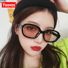 Load image into Gallery viewer, Oval Women Sunglasses Small Frame Sunglasses Women Vintage Eyewear Brand Designer Sun Glasses Women Hip-Hop Men Okulary