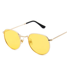 Carica l'immagine nel visualizzatore di Gallery, Yoovos Occhiali da sole polarizzati da uomo 2023 Occhiali da sole rotondi retrò da donna/uomo polarizzati vintage a specchio Oculos De Sol Feminino 