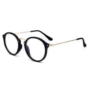 Round Glasses Frame Blue Light Glasses For Women Luxury Transparent Eyeglasses Computer Eyeglasses Frames Optical Clear