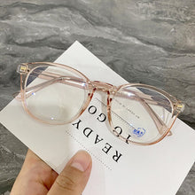 Carica l&#39;immagine nel visualizzatore di Gallery, Round Glasses Frame Women Anti Blue Light Glasses For Women Designer Optical Eye Glasses Frames Retro Clear Eyewear Men