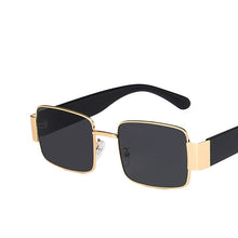 Load image into Gallery viewer, Yoovos-gafas de sol cuadradas de lujo para hombre y mujer, ovaladas, de diseñador de marca, montura pequeña, Okulary, 2023