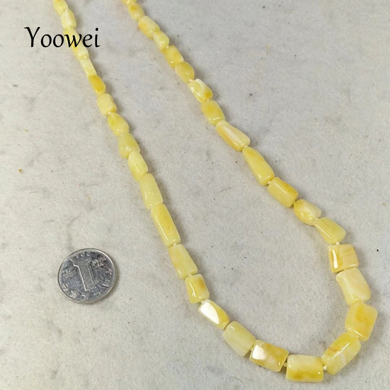 60cm 19.6g Natural Amber Necklace for Women Wedding Party Gift Precious Stone Irregular Baltic Amber Jewelry Wholesale