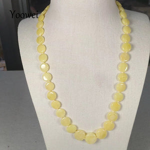 New Baltic Natural Amber Necklace for Women 50cm 13.5g European Jewelry Gift Suppliers Genuine Amber Necklace Wholesale