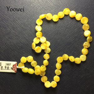 Original Amber Necklace for Etsy 100% Genuine Bead Ambar Jewelry Factory Boutique Baltic Natural Amber Necklace Wholesale
