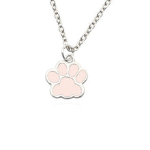 Load image into Gallery viewer, You Are My Sunshine Person Best Friends Pendant Dog Paw Footprint Love Heart Necklace For Women Sister Dad BFF Couple Jewelry