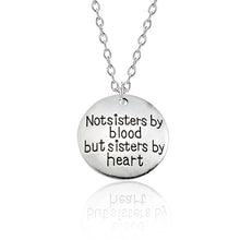 Load image into Gallery viewer, You Are My Sunshine Person Best Friends Pendant Dog Paw Footprint Love Heart Necklace For Women Sister Dad BFF Couple Jewelry