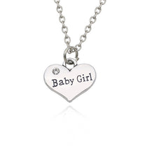 Load image into Gallery viewer, You Are My Sunshine Person Best Friends Pendant Dog Paw Footprint Love Heart Necklace For Women Sister Dad BFF Couple Jewelry