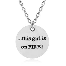 Load image into Gallery viewer, You Are My Sunshine Person Best Friends Pendant Dog Paw Footprint Love Heart Necklace For Women Sister Dad BFF Couple Jewelry